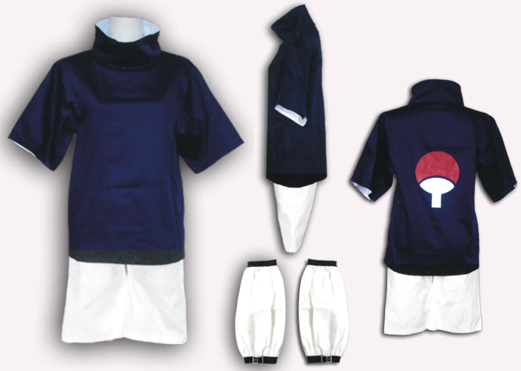 NARUTO Anime Cosplay Costume Uchiha Sasuke Cosplay Costume Halloween 