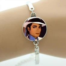 TAFREE мода супер звезда Moonwalk браслет для мужчин женщин ювелирные изделия вентиляторы подарки искусство Стекло Фото ювелирные изделия, браслеты CT08