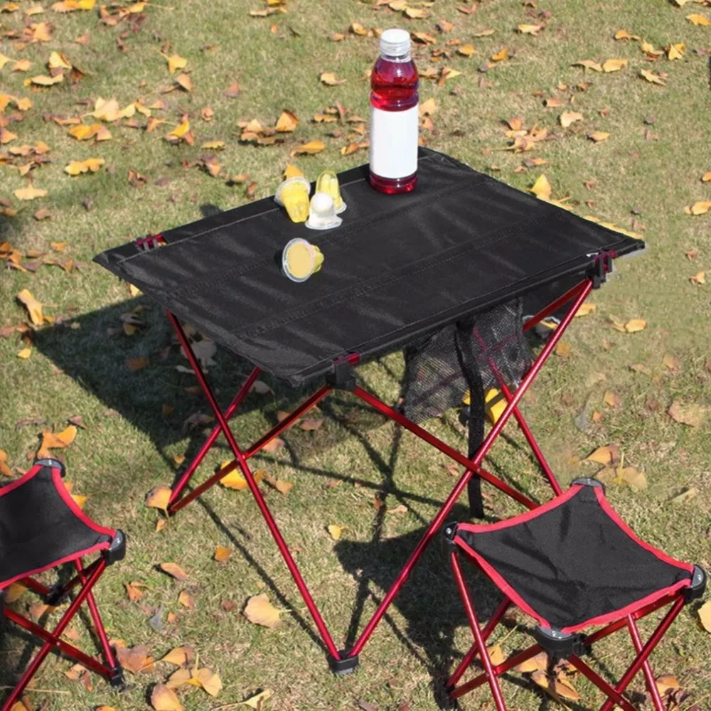 

Outdoor Folding Table Aluminium Alloy Structure Camping Table Waterproof Ultra-light Durable Furniture Accessory For Picnic