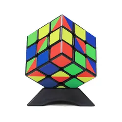 Zcube 3x3x3 Радуга Sharp Magic Скорость Cube 3x3x3 странные острый магия головоломка CUBE обучения игрушки 4 цвета Мэджико Cubo