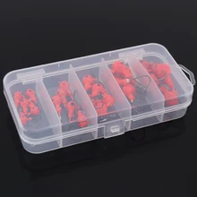 25 шт./лот, рыболовный крючок с кривошипной головкой, 1,75 г, 3,5 г, 5 г, 7 г, 10 г, свинцовые крючки, костюм для мягкой рыболовной приманки