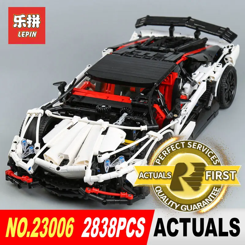 

Lepin 23006 2838Pcs Genuine MOC Technic Series The Hatchback Type R Set Building Blocks Bricks Toys for Christmas Gifts Model