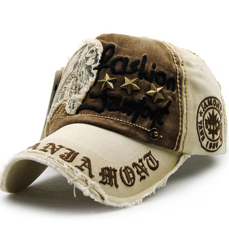 1 шт. унисекс брендовая модная кепка для любителей бейсбола Спортивная Кепка с заклепками хлопок шапки для мужчин и женщин 6 цветов