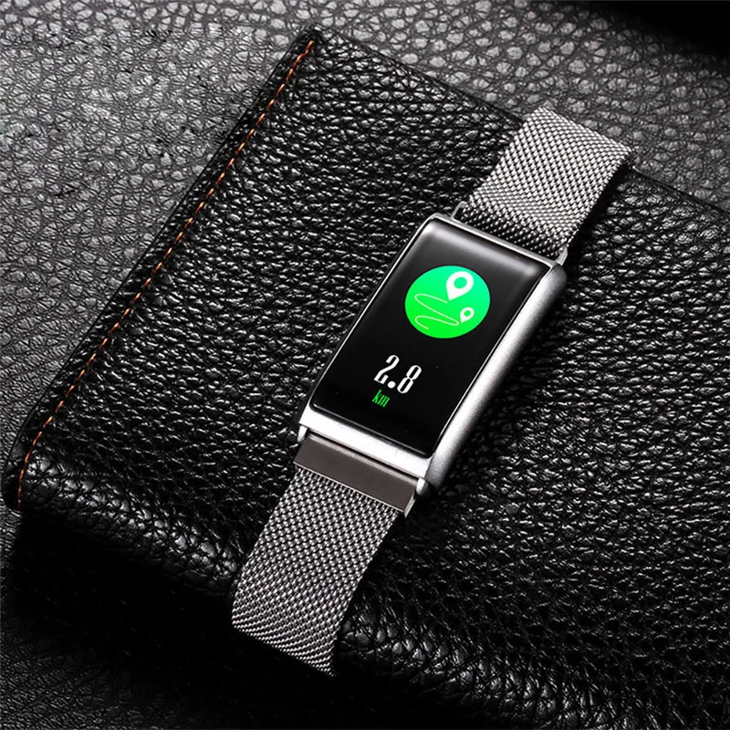 

New Smart Bracelet Blood pressure Sport Band Heart Rate Calorie Bluetooth Waterproof Alarm Clock Smart Watch for Men and Women