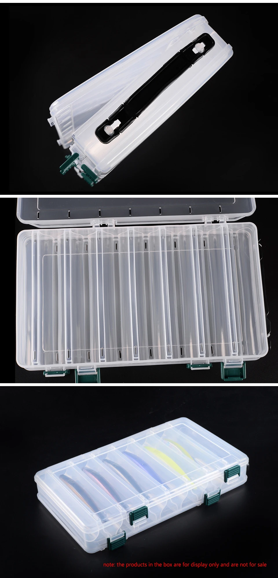 Коробка для рыболовной приманки ANYFISH TB-326, 27*16*5 см, пластиковые рыболовные аксессуары, коробка для рыболовной приманки, рыболовные принадлежности, коробки для рыболовных снастей