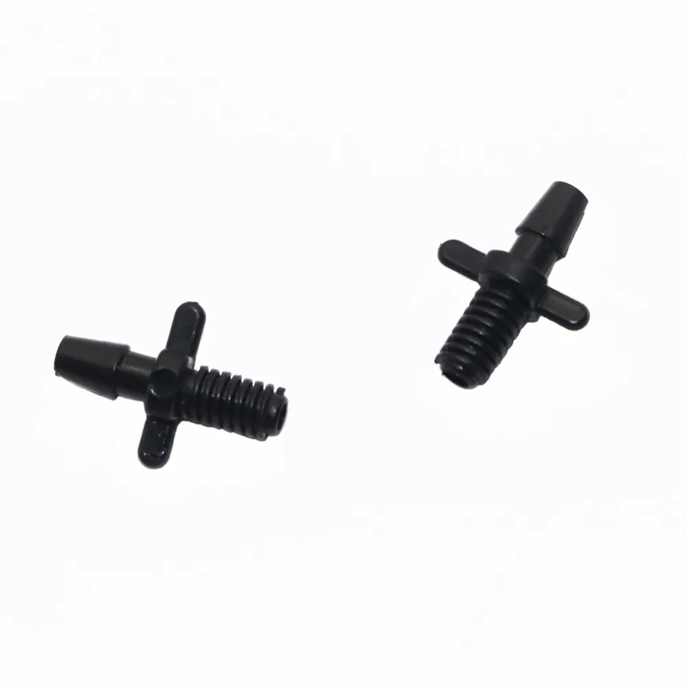 Barbed Connectors Hose Connector Pipe Connector Water Pipe Connector Garden Water Connector 100 pcs 3 / 5mm Standard Screw Thread Double Barbed Connector connections Splitter hose connections to a water pipe