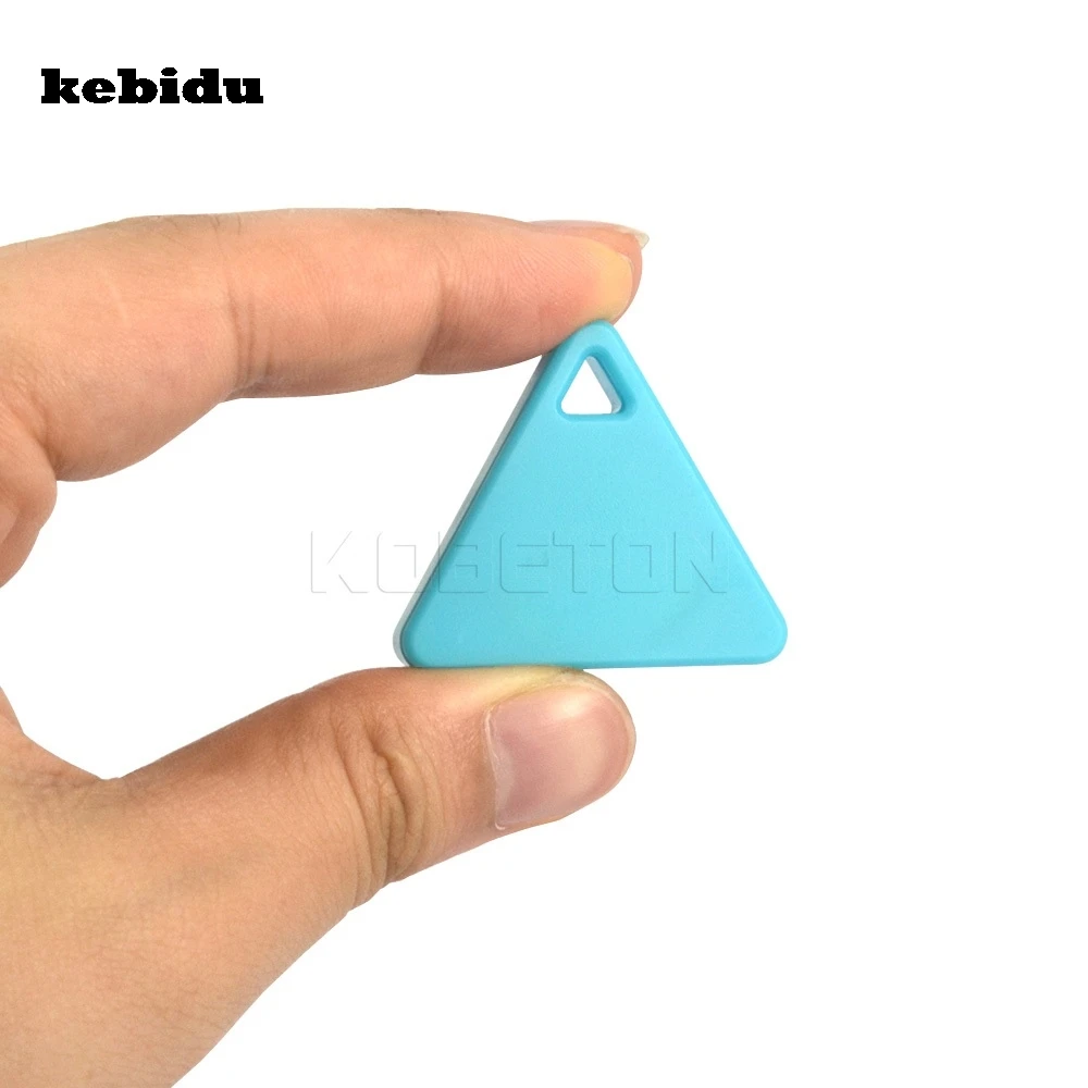 

kebidu NEW Mini Smart Triangle Anti-Lost Alarm Key Bluetooth 4.0 Wireless Smart Finder Alarm GPS Locator For Child Pet safe