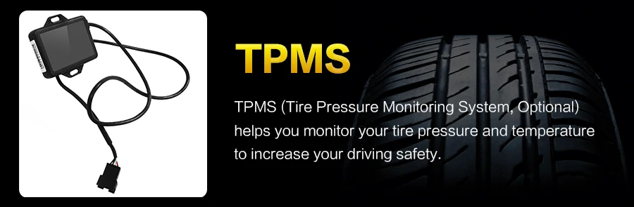 Car Monitor TPMS only fits for our store Hizpo Brand car DVD players