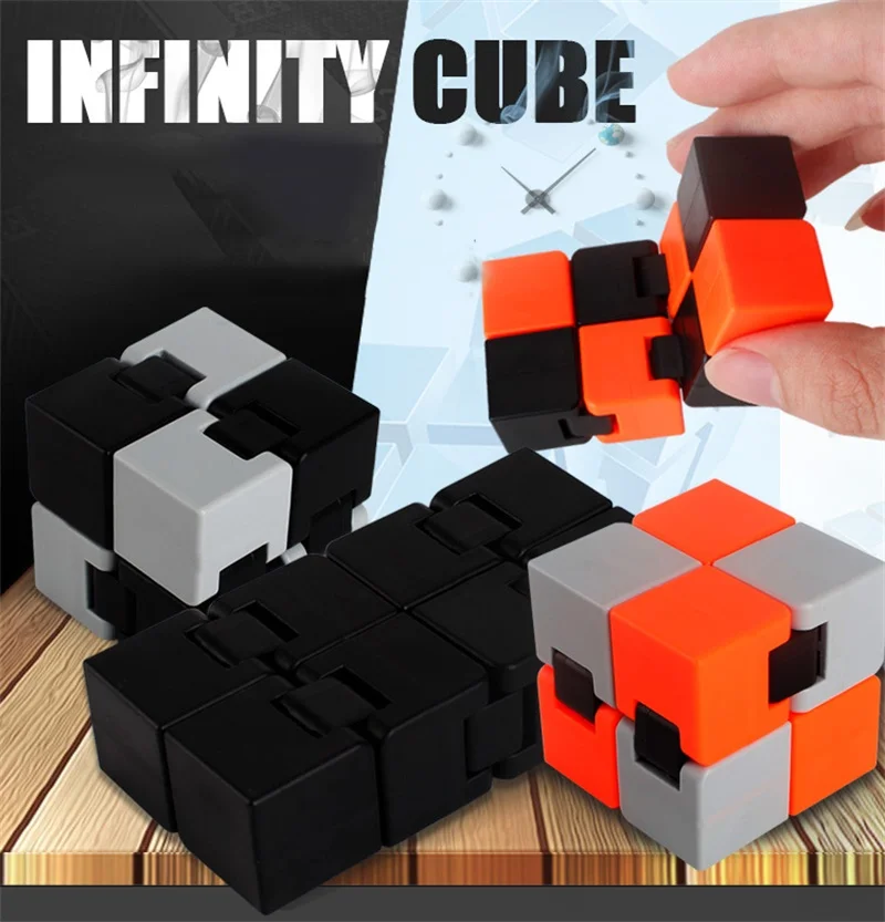 Бесконечный куб Инфинити Cube Кубик-антистресс раза снимает squeeze Fun Стресс беспокойство стресс Magic Cube стол Игрушки для взрослых детей JY38