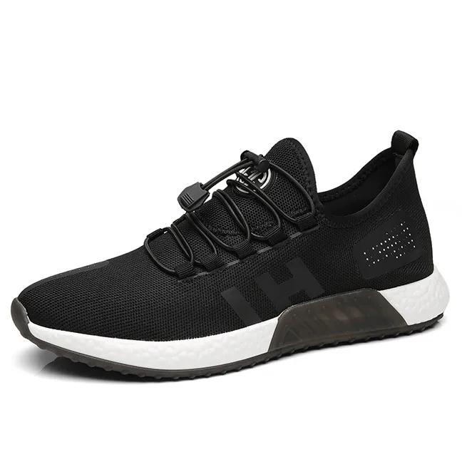 

Comfortable Casual Couple Shoes Breathable Mesh Platform Shoes Sneakers Men Lace-Up Outdoor Walking Shoes Zapato Hombre DA0105