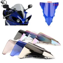 Motorcycle Motorbike Windshield Double Bubble Windscreen Wind Deflectors For Yamaha YZFR1 YZF R1 yzf r1 2009- 2010 2011