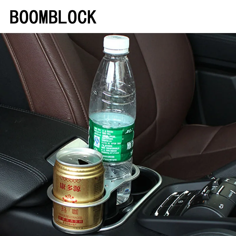 BOOMBLOCK 1 комплект Стайлинг автомобиля подставка для бутылок напитков 2 стороны Audi A4
