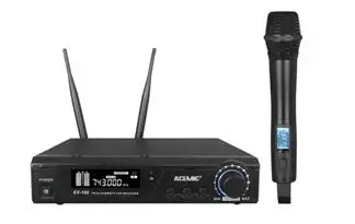 

EX100 PLL UHF WIRELESS MICROPHONE SERIES