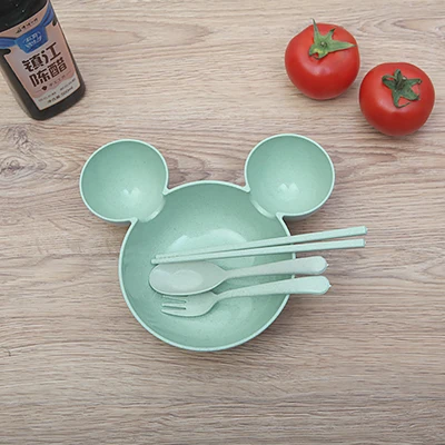 4 шт./лот поднос для кормления детей посуда держатель еды лапша миска рисового