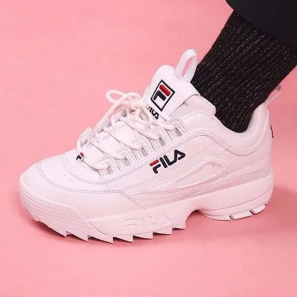 

FILA Disruptor II The 2 generation men and women Top Quality Running Shoes Free Shipping size eur 36-45