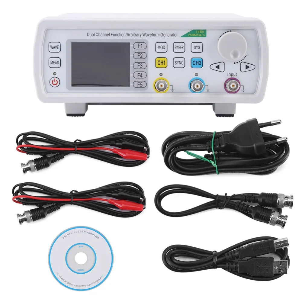 

FY6600 60MHz FeelTech FY6600 DDS Function Arbitrary Waveform Generator Frequency Meter
