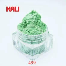 Жемчужный пигмент, перламутровый пигмент, жемчужный порошок, Слюда Порошок, цвет: мерцающий зеленый, товар: 499, Вес нетто: 20 грамм