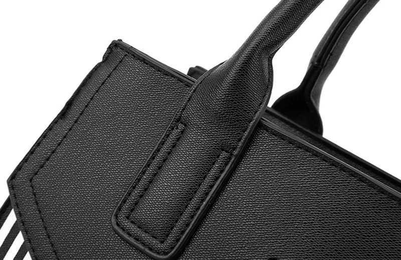 Women Office Handbag Stripe Fashion Female Leather Crossbody Shoulder Bag Ladies Top-Handle Bags Messenger Tote Sac SS7216 (17)