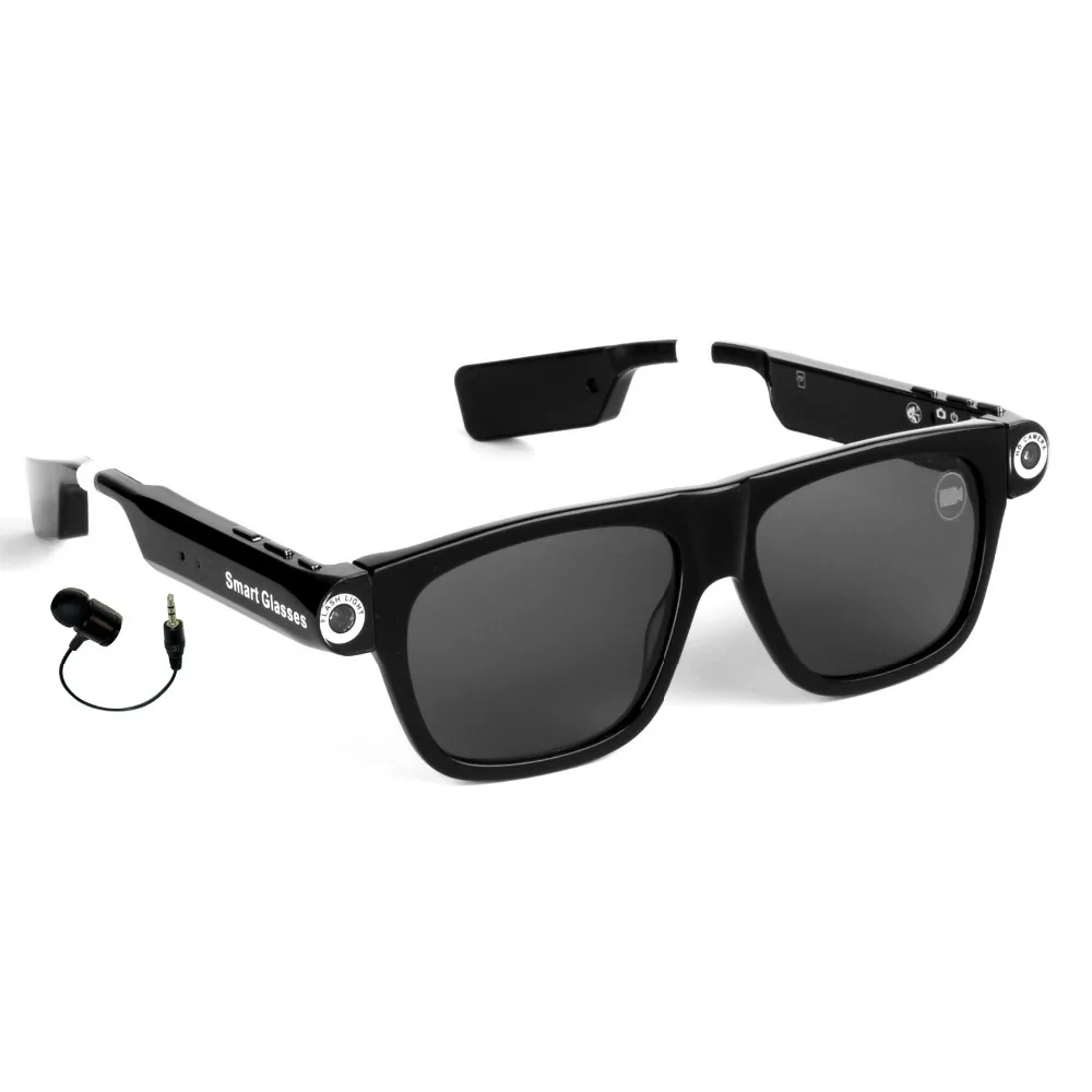 2019 новая мини камера HD 1080 P Спорт DV Bluetooth умные солнцезащитные очки для занятий