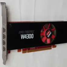 AMD Firepro w4300 4 Гб профессиональная дизайнерская графическая карта 3D рендеринг 4 экран графическая карта