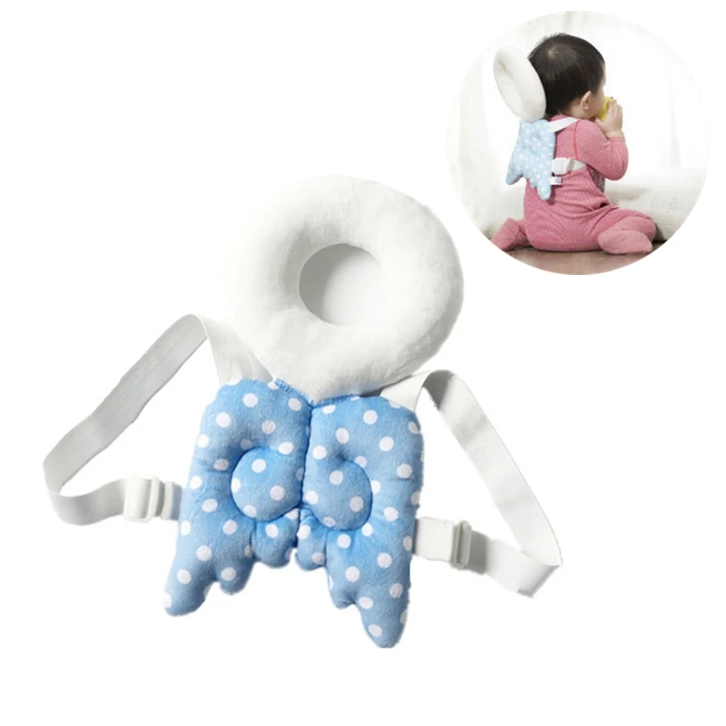Baby Head Potection Pillow Pad Toddler Headrest Care Baby Neck Wings
