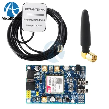 

SIM808 Module GSM GPRS GPS Development Board With SMA GPS Antenna For Arduino SIM808 Module Board