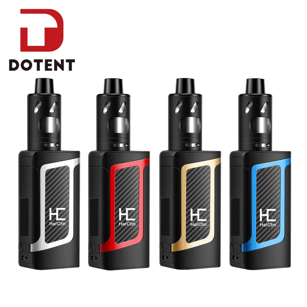 

DOTENT HC Vape Kit Shisha Pen Hookah 80W Starter Kit 2000mAh Battery 510 Metal Body 3.5ml Atomizer Electronic Cigarette Vape