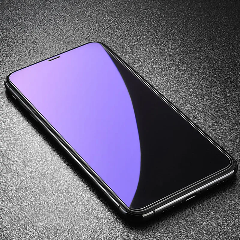 

New Electroplating Mobile Phone Protective Film Full Cover Tempered Glass Mobile Screen Protector For iPhone X / iPhone Xs