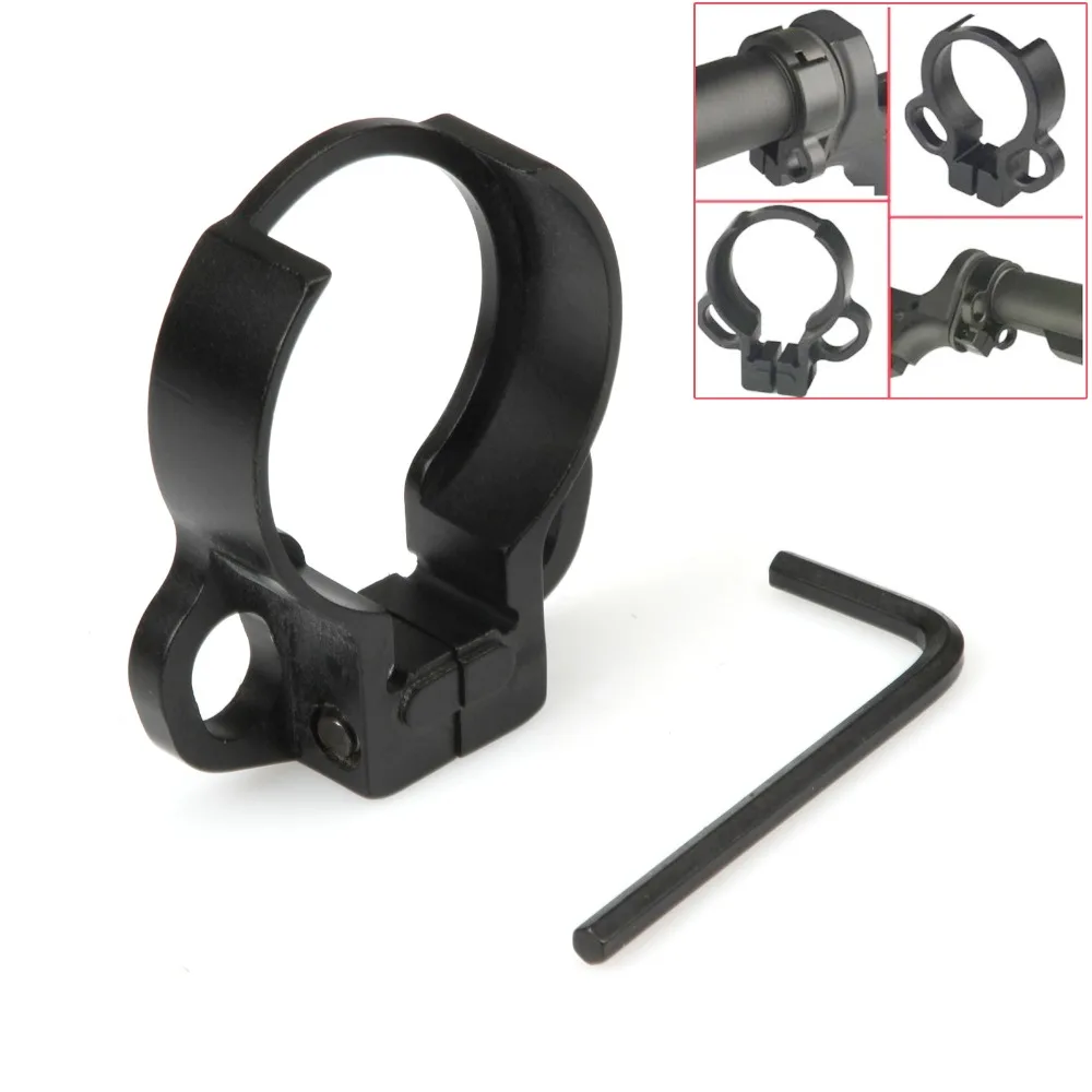1pcs Quick Detach Clamp on Single Point Sling Swivel Attachment Buffer