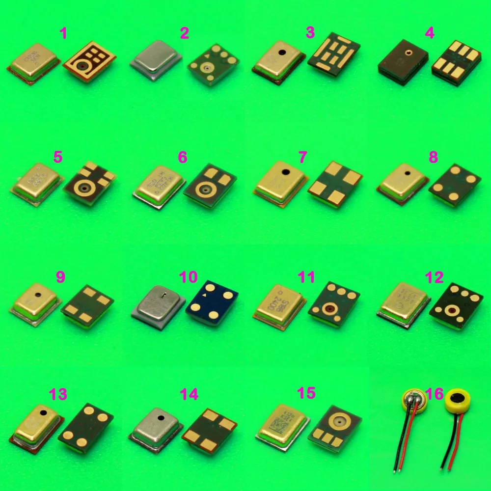 Cltgxdd 16models Speaker Microphones Inner Mic Repair Parts For