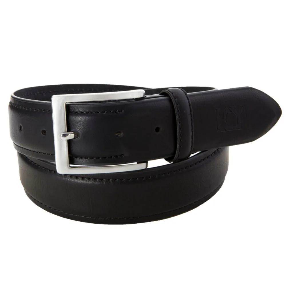 [LCY] Business Men&#39;s Belts Luxury Genuine Leather Belts For Men Classic Metal Pin Buckle ...