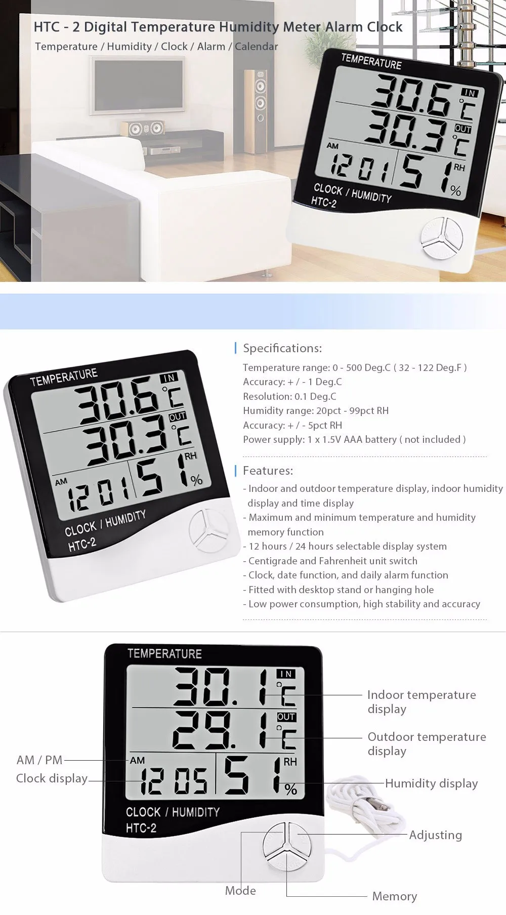 Htc 1 humidity. Гигрометр-термометр цифровой htc-1 инструкция. htc-2 цифровой термометр-гигрометр инструкция. htc-8 метеостанция термометр-гигрометр. метеостанция simpleshop htc-1.