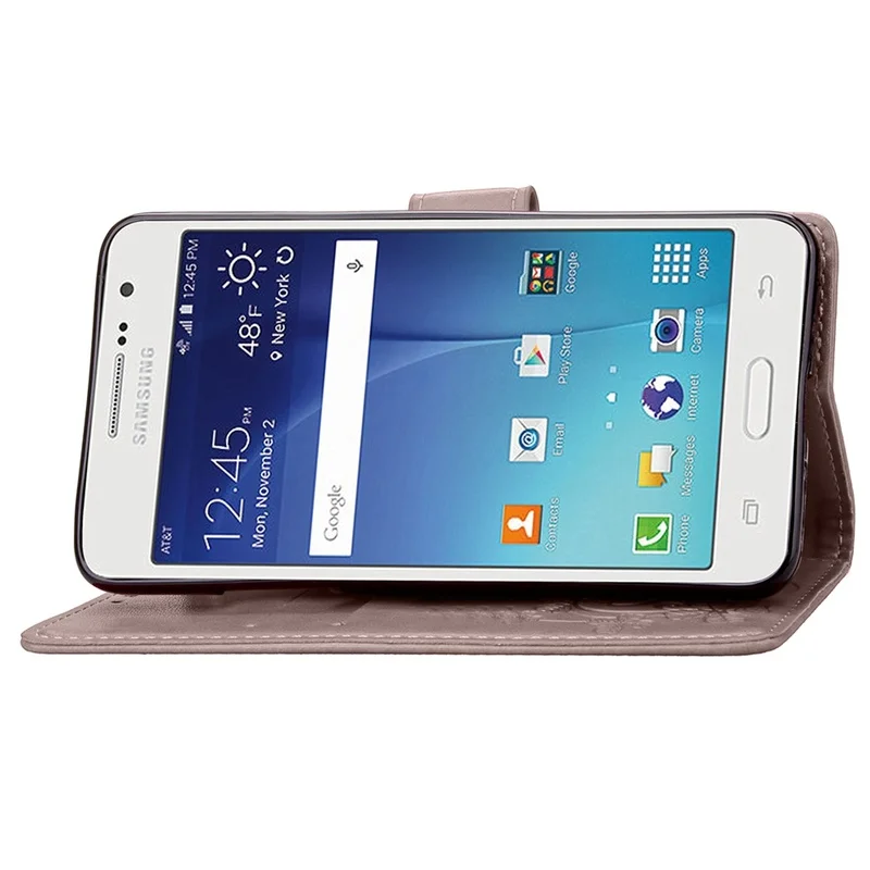 Магнитный чехол книжка из искусственной кожи для Samsung Galaxy A9 A8 A7 A6 2018 Note 8 9 S8 S9 Plus S7