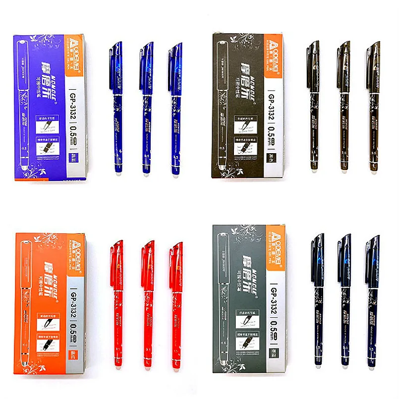 

1pc Erasable Gel Pen Refills Red Blue Ink Blue Black Writing Neutral Pen Creative Drawing Student Stationery University