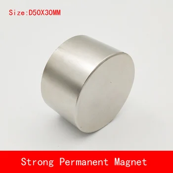 

NEW 1pcs N52 Neodymium magnet D50x30mm super strong round magnets Rare Earth 50*30mm N52 strongest permanent powerful magnetic