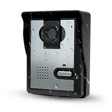 Free Shipping Color Video Door Phone Video DoorBell Outdoor CMOS IR Night Vision Camera With Waterproof