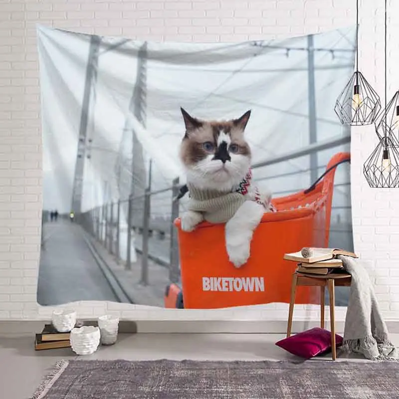 GT8079-2 Cat Tapestry