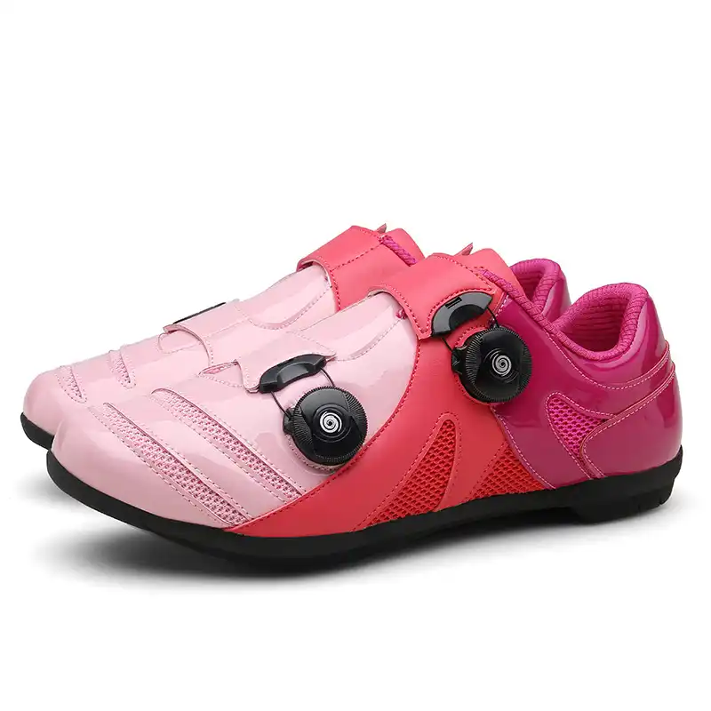 pink cycling shoes mens