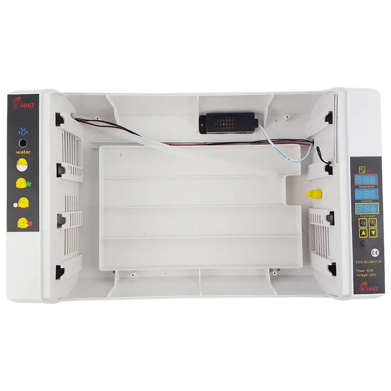 Adeeing 24-hole Double-fan Automatic Egg Incubator Temperature Control Hatcher for Hatching Chicken Duck Bird Quail Poultry Adeeing 24-hole Double-fan Automatic Egg Incubator Temperature Control Hatcher for Hatching Chicken Duck Bird Quail Poultry