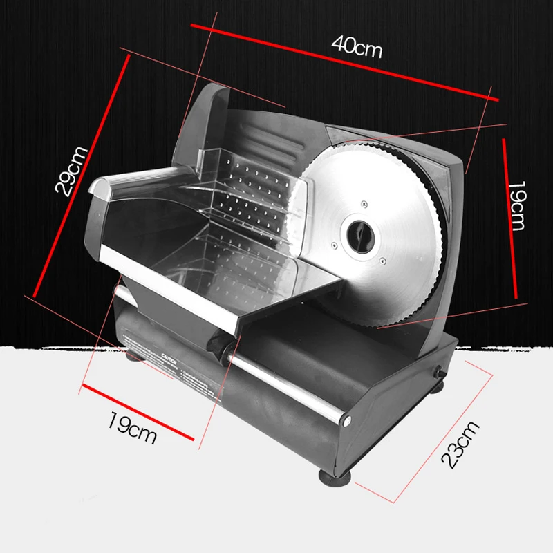 Электрическая ломтерезка бытовой резак для мяса маленькая говядина бизнес электрическая терка для овощей хлеб для тостов замороженная строгальная машина для мяса