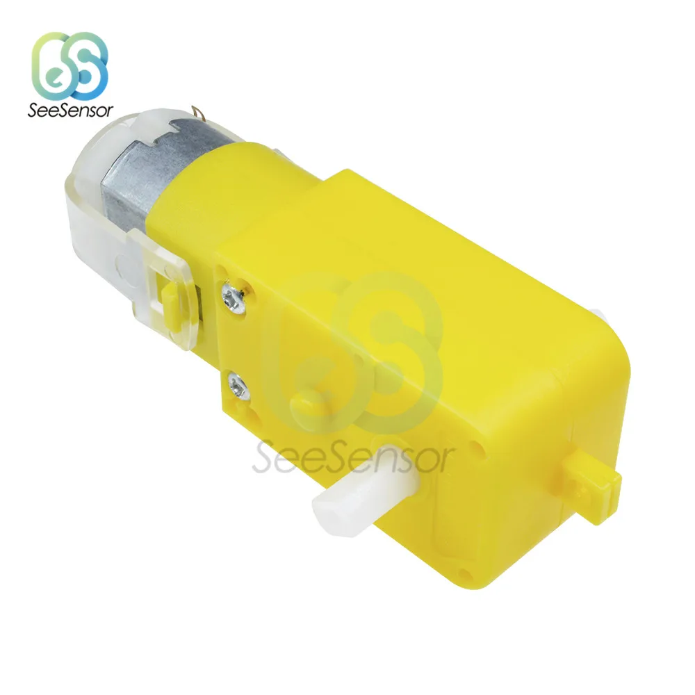 Inteligente Smart Robot Coche Gear Motor Doble Eje