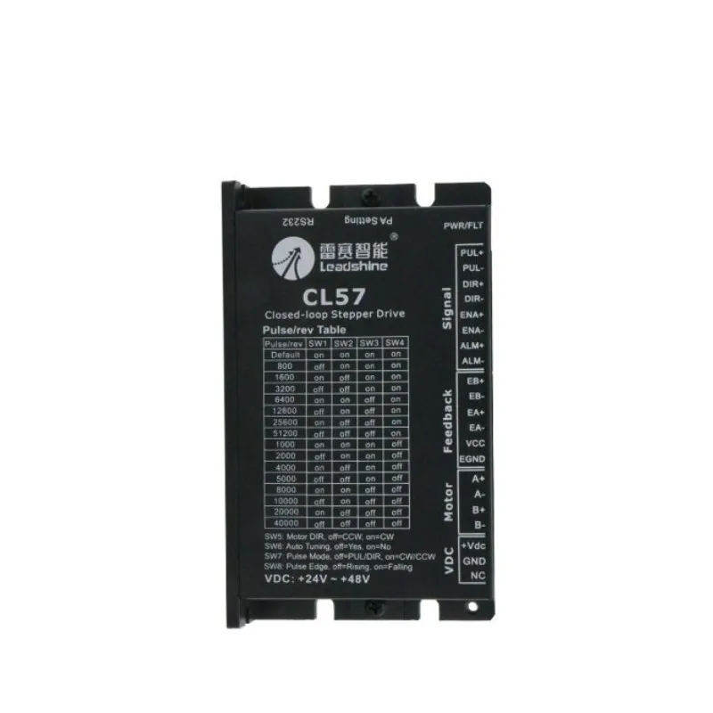 Оригинальный Leadshine nema23 2.3NM замкнутый цикл Гибридный Серводвигатель комплект CL57and