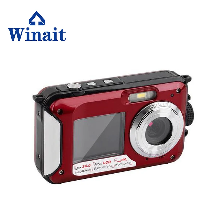 Digital Camera Compact Photo Camera 24MP Full HD Video