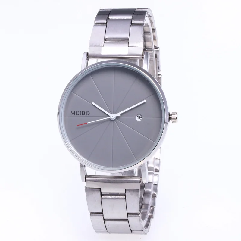 

2019 New Geneva Men Calendar Elegant Casual Quartz Watch Women Full Stainless Steel Watches Relogio Feminino Ladies Wrist Watch