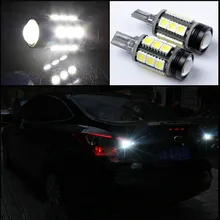 Car Reverse Lights Backup Rear Lights LED Material With Decoder Avoid Error 12V 16W For Ford FOCUS 3 RIO Cruze K2 2012-2014