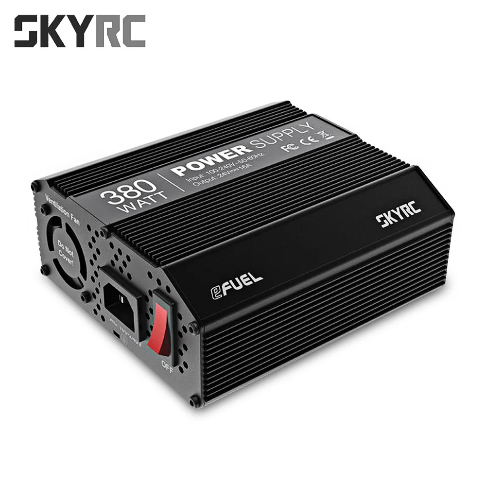 

SKYRC EFUEL 380W 24V 16A DC Power High Output Supply Adapter For A Wide Of DC Chargers SKYRC B6 nano and e4Q charger