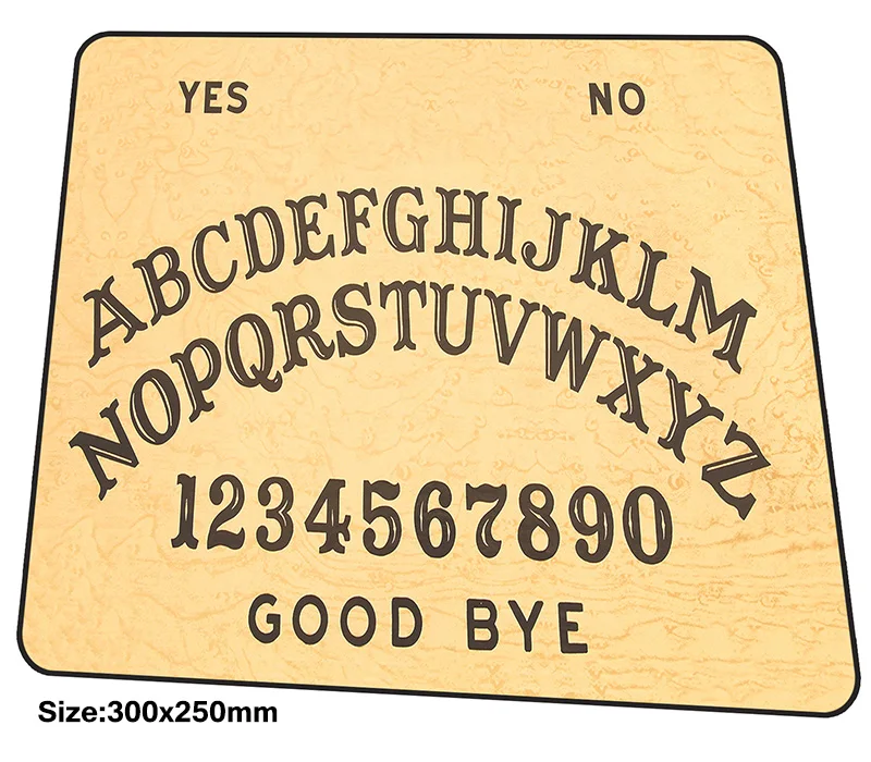 

ouija board mouse pad 300x250mm mousepads best gaming mousepad gamer High quality personalized mouse pads Halloween Gift pc pads