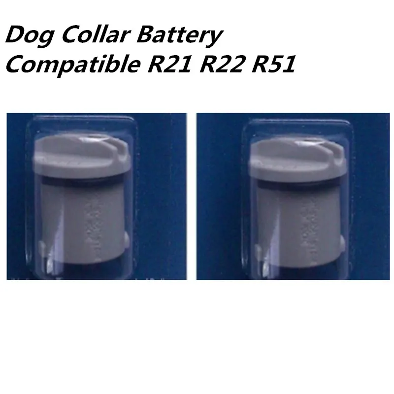 2 шт. R21 R22 R51 замена батарей для невидимый забор ошейник