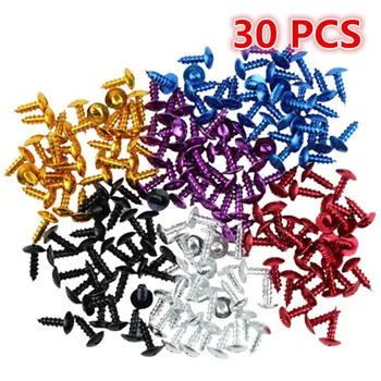 

colorful motorbike decal screw unicersal Nuts & Bolts motorcycle tip screw moto