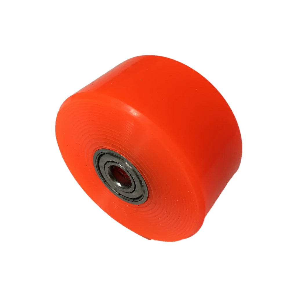 قطعة واحدة عجلة 82A مزدوجة خط أحذية التزلج الأسطوانة بو ABEC-7x2 عالية مرونة 58 ملليمتر x 33 ملليمتر ارتداء مقاومة